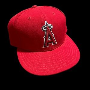 Anaheim Angels Fitted Hat Size 7 3/4